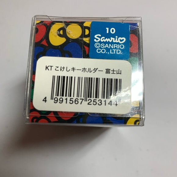 NIB NEW Sealed in box - Hello Kitty Collection - Japanese Kokeshi Doll Keychain - Picture 2 of 6